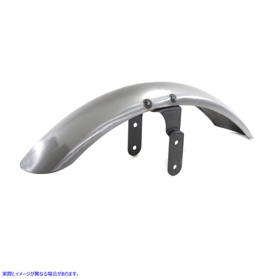 50-0267 フロントフェンダー ロースチール Front Fender Raw Steel 取寄せ Vツイン (検索用／60158-08