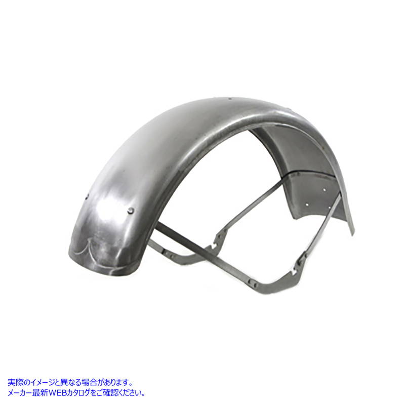 50-0338 ビッグツインスプリングフォークフロントフェンダー生 取寄せ Vツイン Big Twin Spring Fork Front Fender Raw (検索用