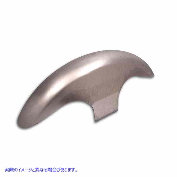 50-0390 フロントフェンダーガンファイアロースチール Front Fender Gunfire Raw Steel 取寄せ Vツイン (検索用／