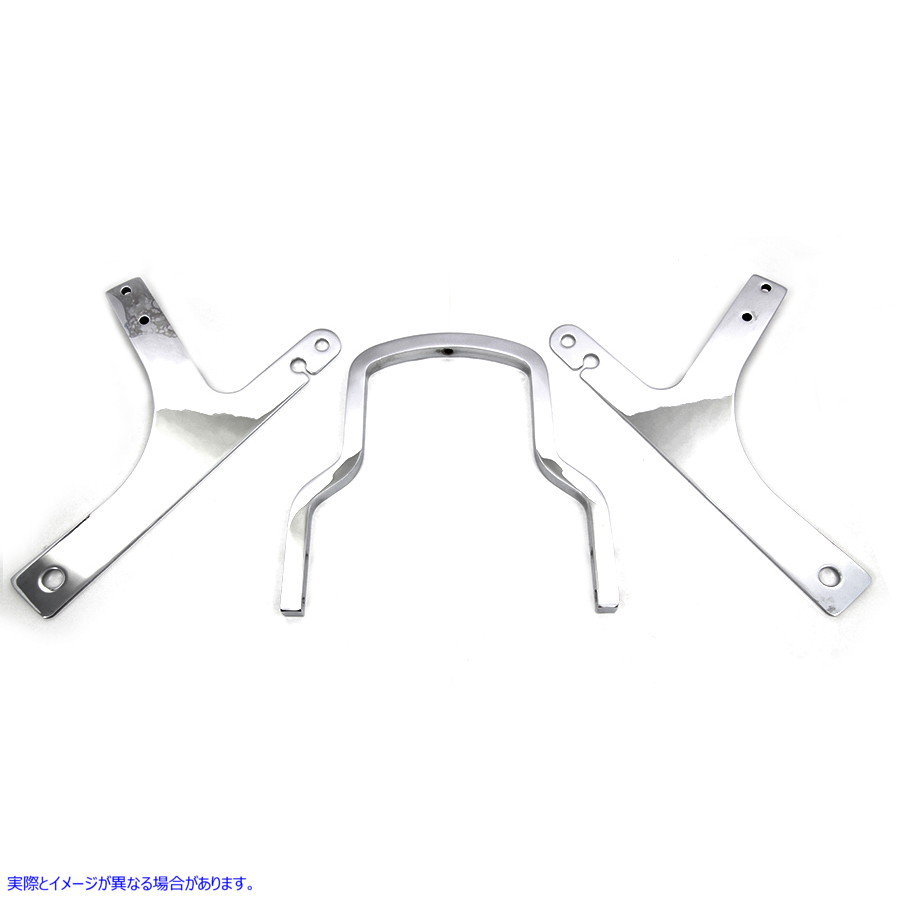 50-0478 8-3/4インチ シーシーバーキット クローム 8-3/4 inch Sissy Bar Kit Chrome 取寄せ Vツイン (検索用／