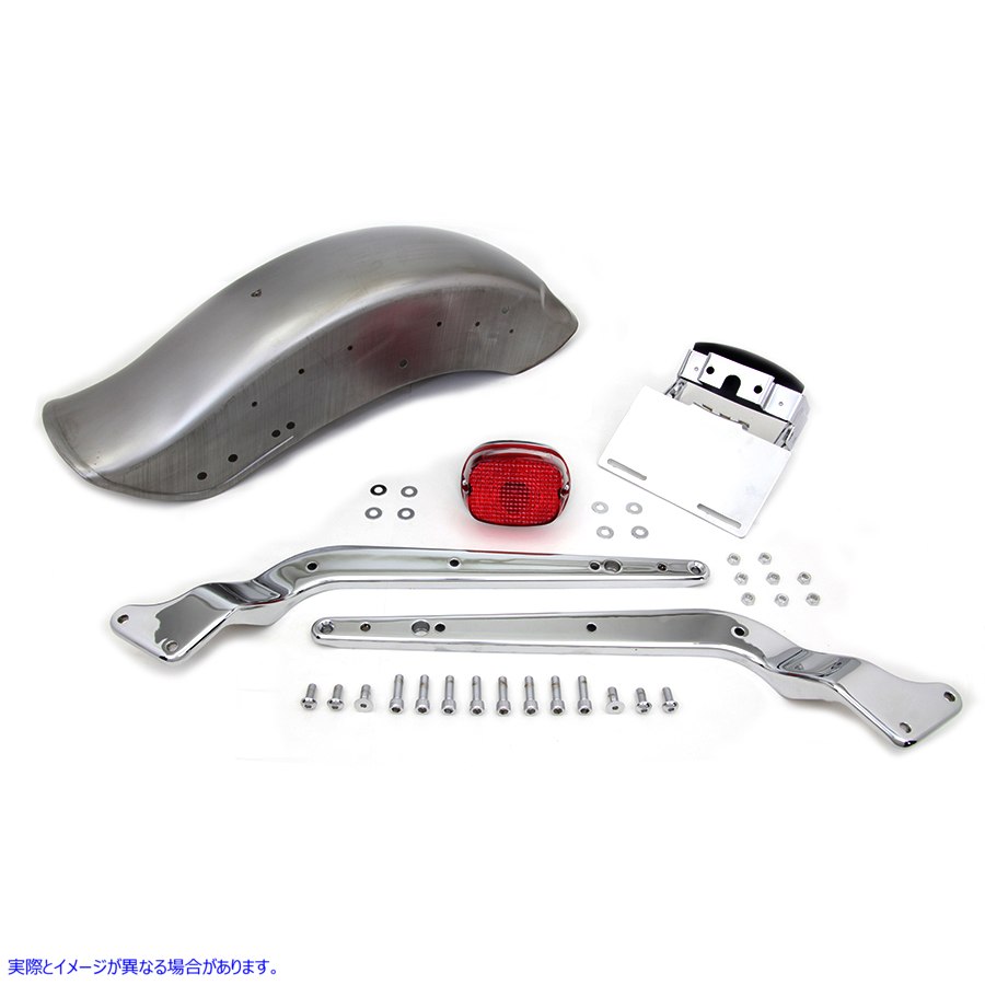 50-0564 レプリカストラット付きリアフェンダーキット Rear Fender Kit with Replica Struts 取寄せ Vツイン (検索用／