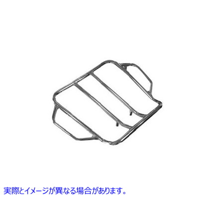 50-0596 輪郭のあるツーリング用ラゲッジラック Contoured Touring Luggage Rack 取寄せ Vツイン (検索用／79148-06A