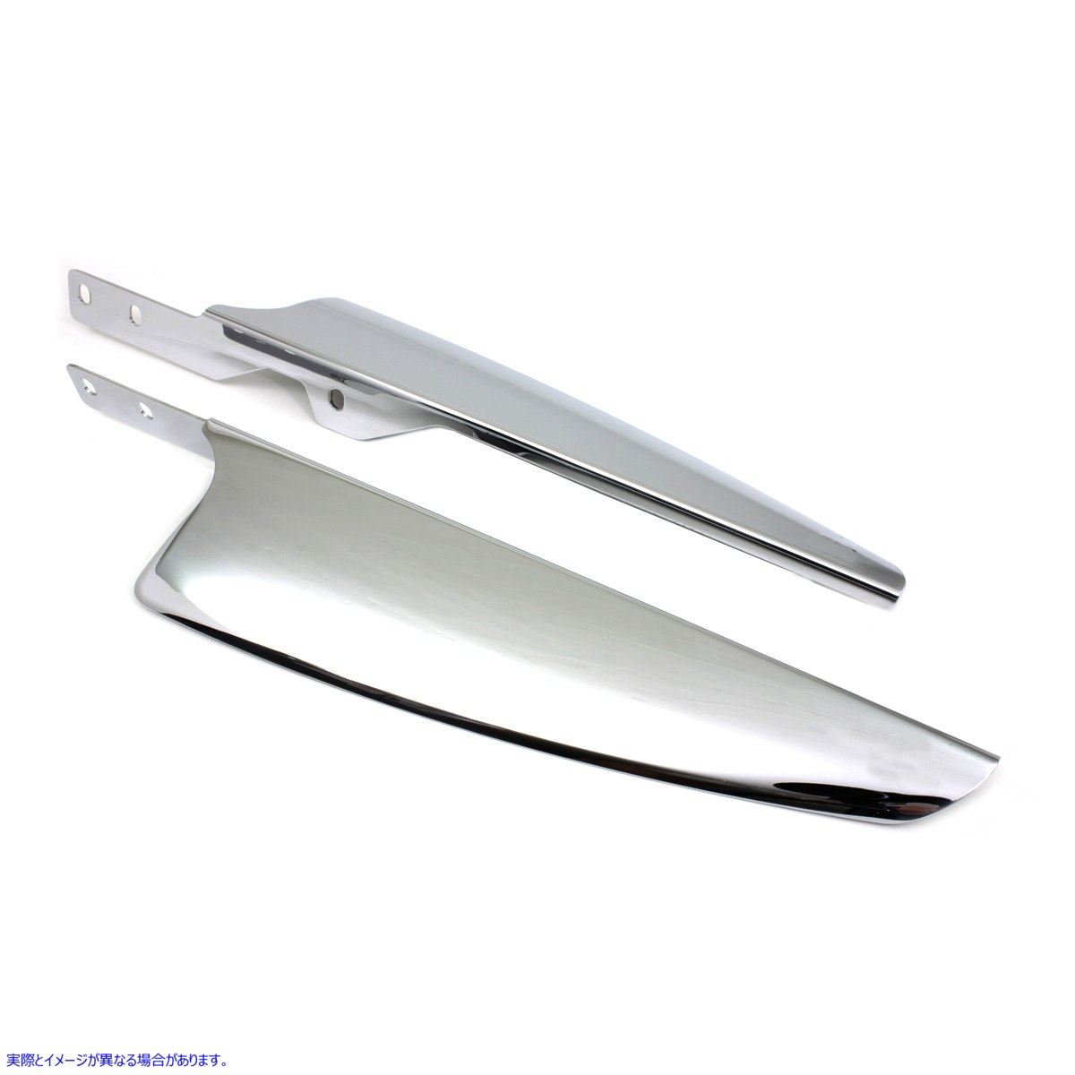 50-0724 クロームフロントガラスディフレクターセット Chrome Windshield Deflector Set 取寄せ Vツイン (検索用／57400143