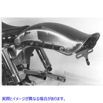 50-0755 キャットアイテールランプ付きリアフェンダーキットボブ 取寄せ Vツイン Rear Fender Kit Bobbed with Cateye Tail Lamp