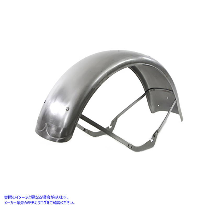 50-0772 軍用フロントフェンダー 取寄せ Vツイン Military Front Fender (検索用／3702-41