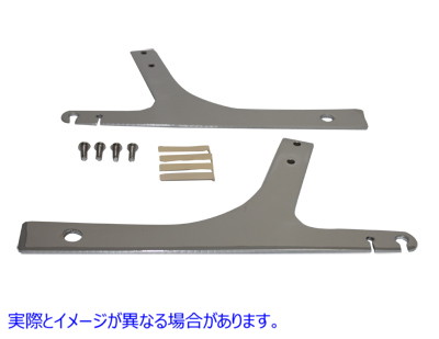 50-0802 シーシーバーサイドプレート Sissy Bar Side Plates 取寄せ Vツイン (検索用／52783-93