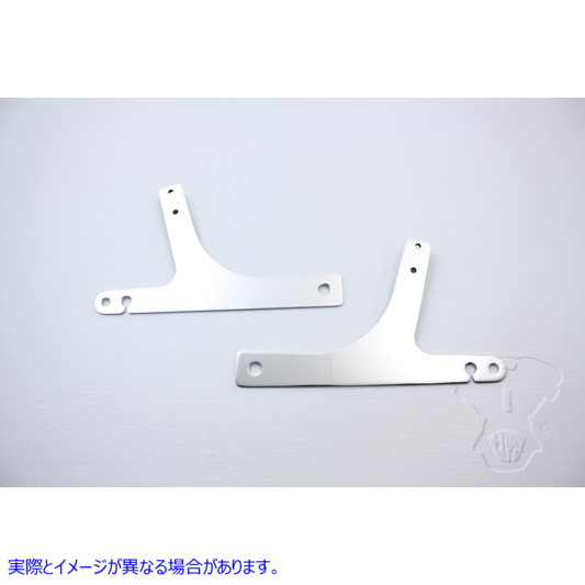 50-0826 シーシーバーサイドプレート Sissy Bar Side Plates 取寄せ Vツイン (検索用／52783-96B