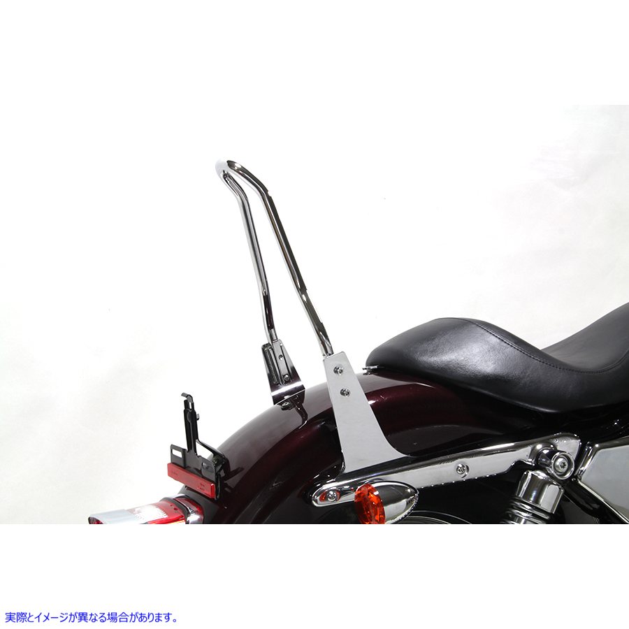 50-0847 シーシーバーサイドプレート 取寄せ Vツイン Sissy Bar Side Plates (検索用／53925-04