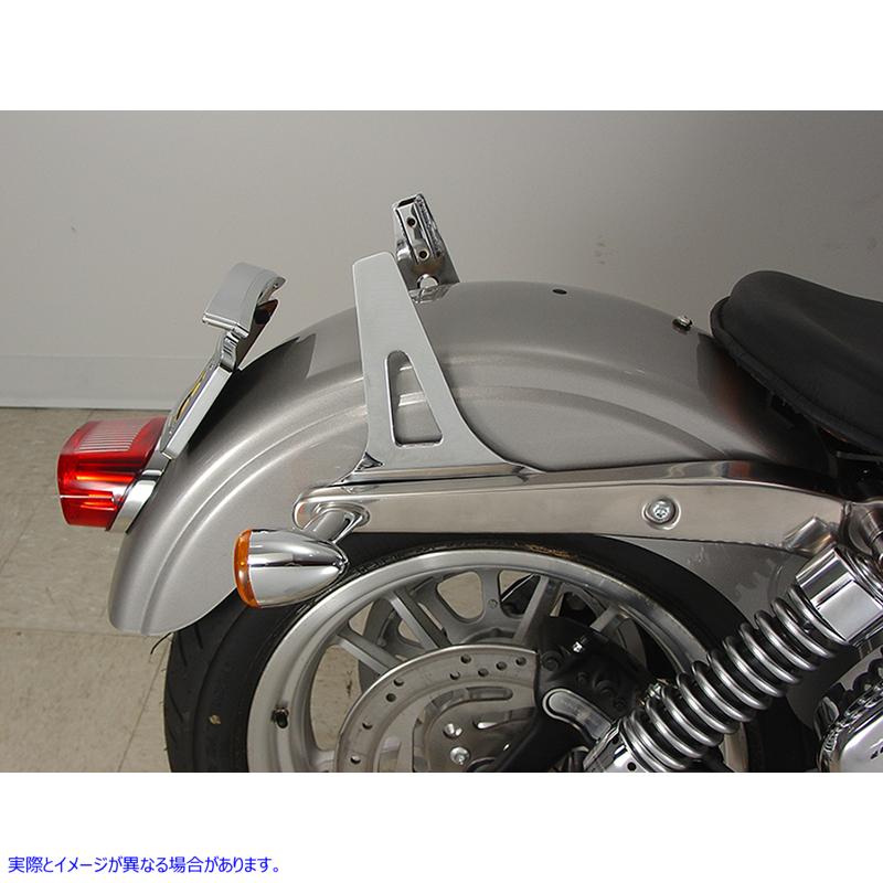 50-0858 シーシーバーサイドプレート Sissy Bar Side Plates 取寄せ Vツイン (検索用／52856-06