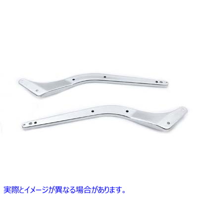 50-0862 リアフェンダーストラットセット クローム Rear Fender Strut Set Chrome 取寄せ Vツイン (検索用／59430-08 59434-08