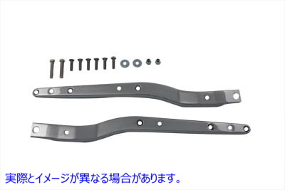 50-0902 レプリカ FLH リアフェンダー クローム ストラット セット 7 穴 取寄せ Vツイン Replica FLH Rear Fender Chrome Strut