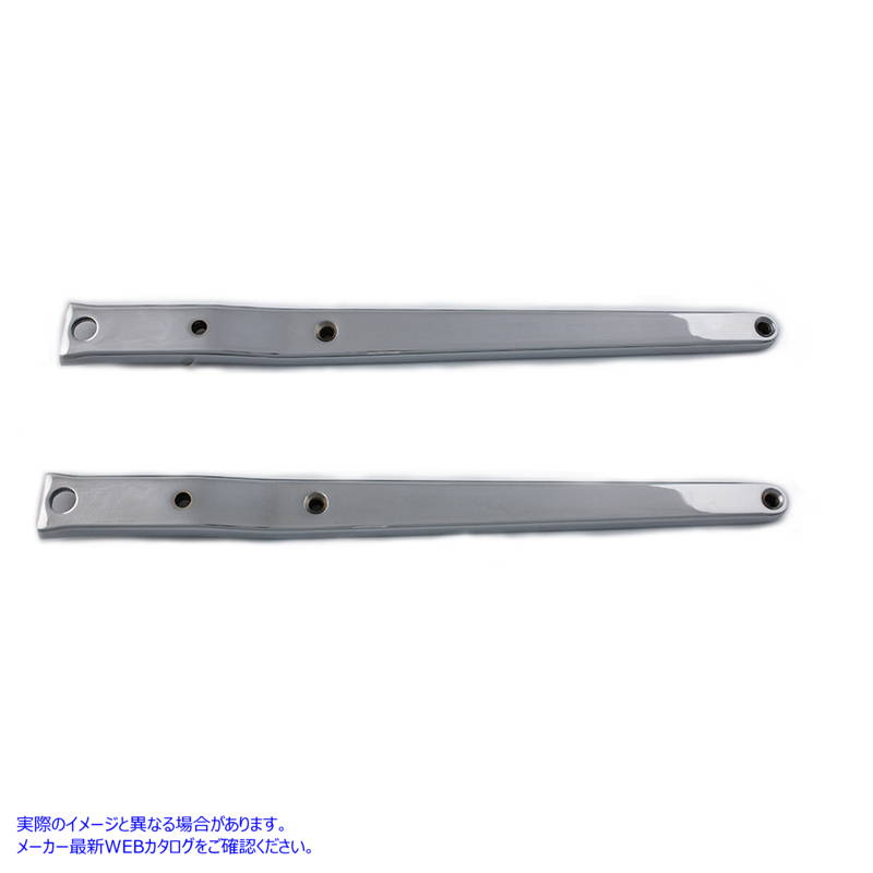 50-0904 レプリカ リアフェンダー ストラット セット クローム 取寄せ Vツイン Replica Rear Fender Strut Set Chrome (検索用／