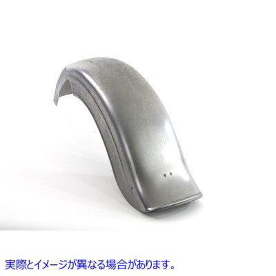 50-0928 左カットアウト付きボブ型リアフェンダー Rear Fender Bobbed with Left Cutout 取寄せ Vツイン (検索用／