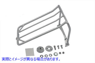 50-0990 ワイアット ガトリング クローム コンター 荷物ラック Wyatt Gatling Chrome Contour Luggage Rack 取寄せ Vツイン (検