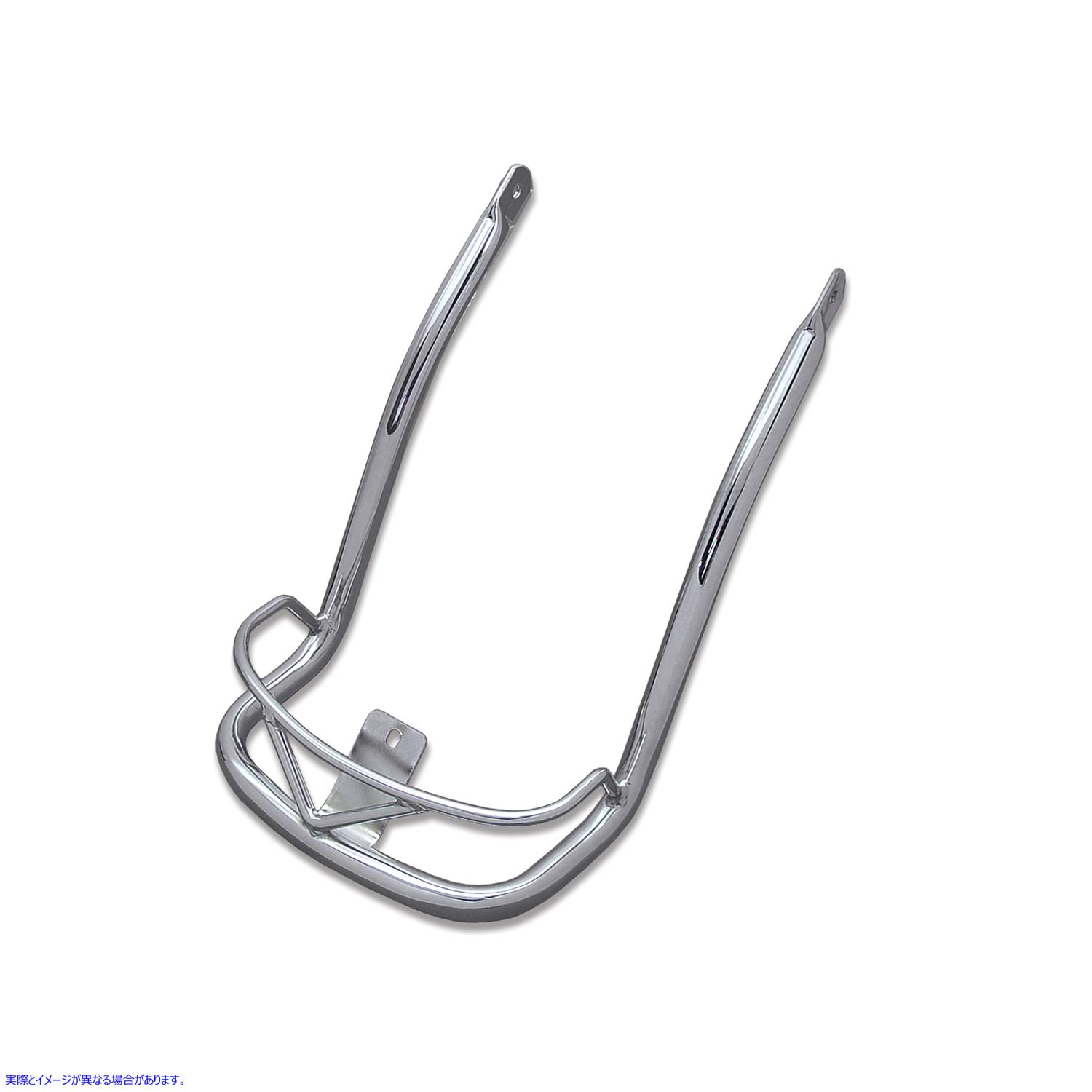 50-0991 クロームリアフェンダーレールトリム 取寄せ Vツイン Chrome Rear Fender Rail Trim (検索用／91007-58