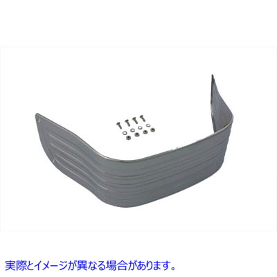 50-1009 リブ付きロアフェンダートリム 取寄せ Vツイン Ribbed Lower Fender Trim (検索用／59233-71
