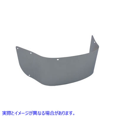 50-1015 滑らかなクロームロワーフェンダートリム Smooth Chrome Lower Fender Trim 取寄せ Vツイン (検索用／59235-86