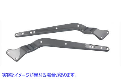 50-1070 FXST フェンダーストラットセット クローム FXST Fender Strut Set Chrome 取寄せ Vツイン (検索用／59955-86