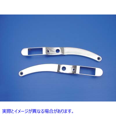 50-1082 リアフェンダー ストラットカバーセット クローム 取寄せ Vツイン Rear Fender Strut Cover Set Chrome (検索用／59241-