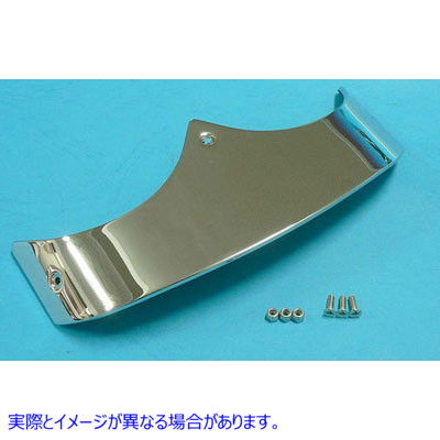 50-1119 滑らかなリアフェンダーのクロームチップ Smooth Rear Fender Chrome Tip 取寄せ Vツイン (検索用／59285-89