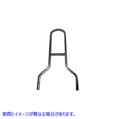 50-1122 16インチ シーシーバー バック 16 inch Sissy Bar Back 取寄せ Vツイン (検索用／51477-06