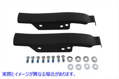 50-1136 サドルバッグ リアフィラー ストリップ セット ブラック Saddlebag Rear Filler Strip Set Black 取寄せ Vツイン (検索