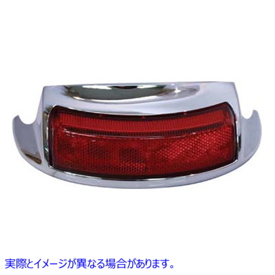 50-1160 LEDランプ付きリアフェンダーチップ Rear Fender Tip with LED Lamp 取寄せ Vツイン (検索用／59685-10