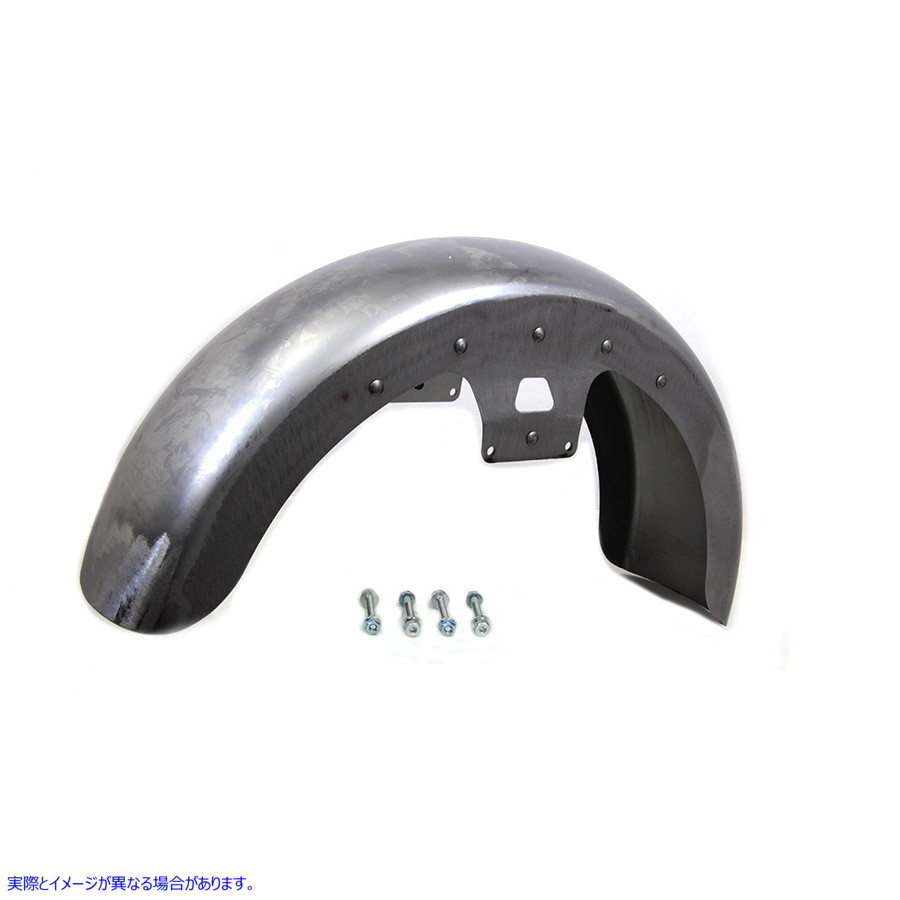 50-1200 FLT ラップ スチール フロント フェンダー 未加工 FLT Wrapped Steel Front Fender Raw 取寄せ Vツイン (検索用／589001