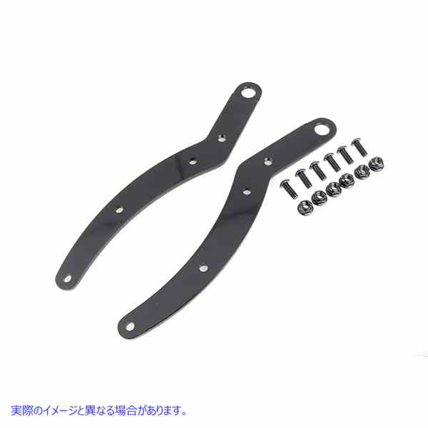 50-1242 FLフェンダーストラットセット ブラック FL Fender Strut Set Black 取寄せ Vツイン (検索用／