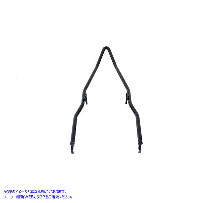 50-1357 25インチ ラウンド シーシーバー トップ ブラック 25 inch Round Sissy Bar Top Black 取寄せ Vツイン (検索用／