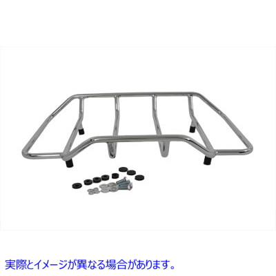 50-1523  取寄せ Vツイン Chrome Touring Luggage Rack (検索用／53655-87