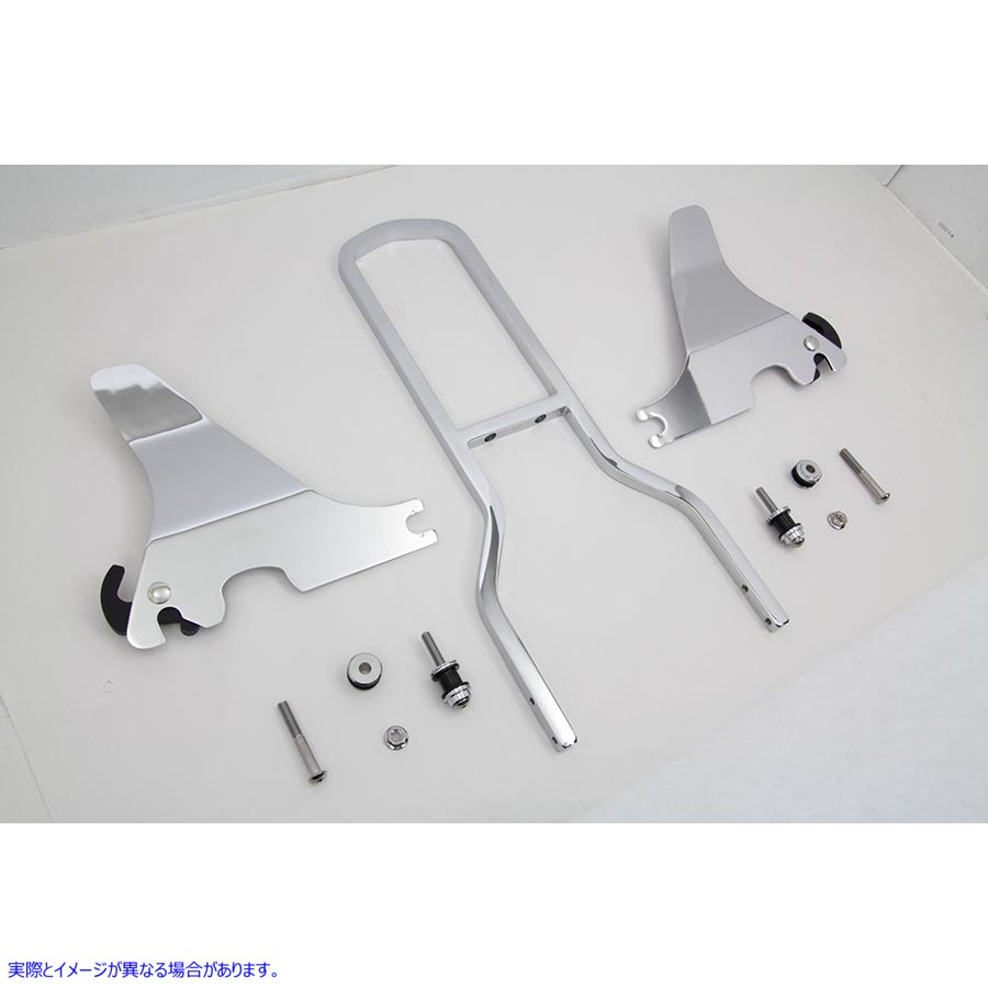 50-1629 11インチ脱着式シーシーバーキット 取寄せ Vツイン 11 inch Detachable Sissy Bar Kit (検索用／