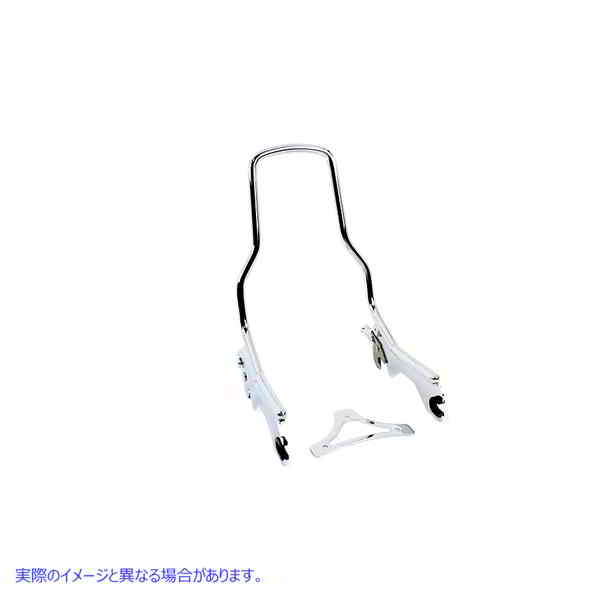 50-1682 14-1/2 インチ標準取り外し可能シーシーバー クローム 14-1/2 inch Standard Detachable Sissy Bar Chrome 取寄せ Vツイ