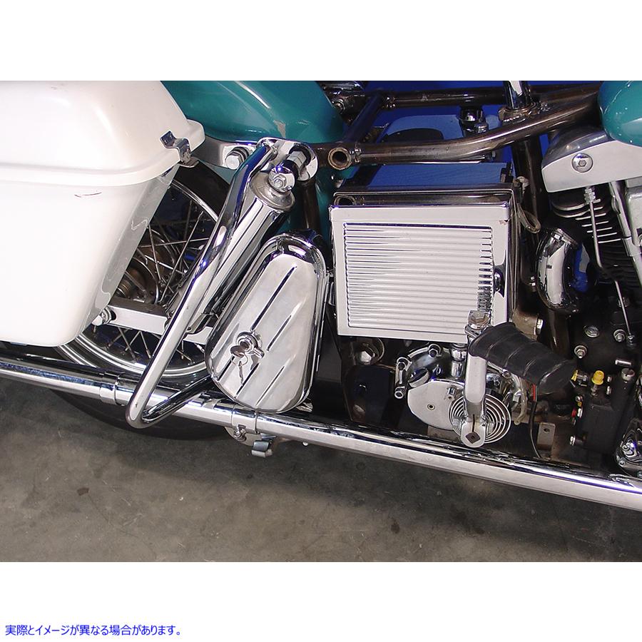 50-2022 クローム右側ツールボックスキット 取寄せ Vツイン Chrome Right side Tool Box Kit (検索用／