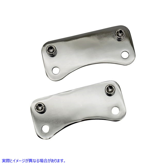 51-0048 フェンダーマウントブラケットセット クローム Fender Mount Bracket Set Chrome 取寄せ Vツイン (検索用／