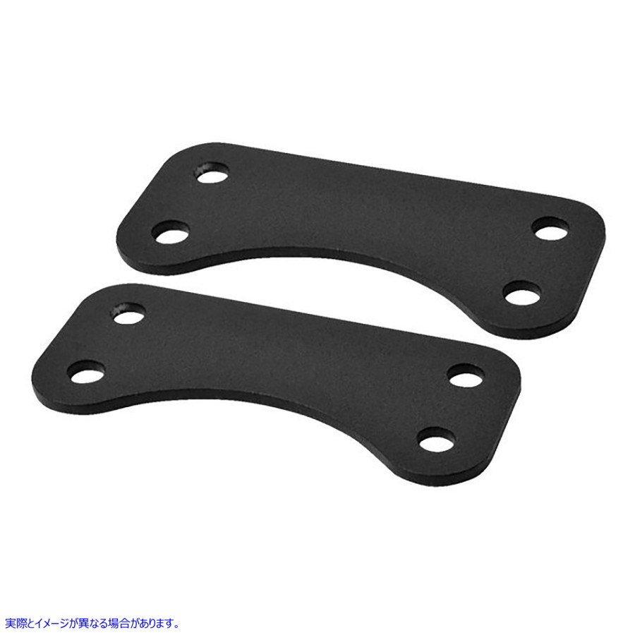 51-0049 フェンダーマウントブラケットセット ブラック Fender Mount Bracket Set Black 取寄せ Vツイン (検索用／