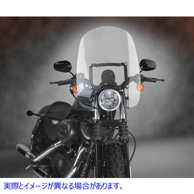 51-0289 スパルタン クイック リリース フロントガラス クリア 取寄せ Vツイン Spartan Quick Release Windshield Clear (検索用