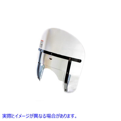 51-0302 チョップドフロントガラスライトティント Chopped Windshield Clear Tint 取寄せ Vツイン (検索用／ National Cycle N22