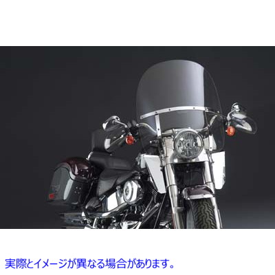 51-0341 飛び出しナイフ取り外し可能なクリア 2 アップ フロントガラス Switchblade Detachable Clear 2-Up Windshield 取寄せ V