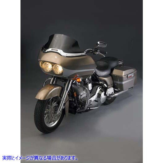 51-0407 V-Stream ダークティント ロー フロントガラス V-Stream Dark Tint Low Windshield 取寄せ Vツイン (検索用／ National