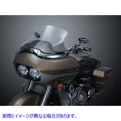 51-0455 Wave Windscreen Tall Clear 取寄せ Vツイン (検索用／ National Cycle N27404