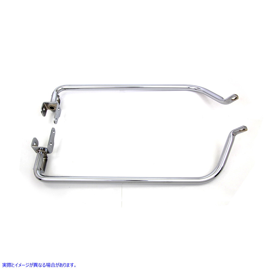 51-0482 クロームサドルバッグサポートセット Chrome Saddlebag Support Set 取寄せ Vツイン (検索用／90200549 90200550