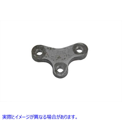 51-0501 フロントフレームマウントブロック左側3穴タイプ 取寄せ Vツイン Front Frame Mount Block Left Side Three Hole Type (