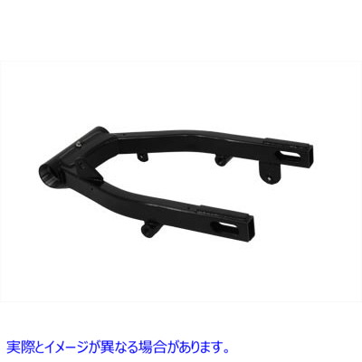 51-0898 ブラックのリアフレームスイングアーム 取寄せ Vツイン Black Rear Frame Swingarm (検索用／47500-73