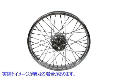 52-0102 19インチx 1.85インチフロントスポークホイール 19 inch x 1.85 inch Front Spoke Wheel 取寄せ Vツイン (検索用／ V-Twin