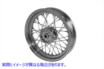 52-0106 16 インチ x 3.00 インチのフロントまたはリア スポーク ホイール 取寄せ Vツイン 16 inch x 3.00 inch Front or Rear S