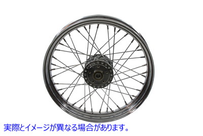 52-0158 19インチx 2.50インチのフロントスポークホイール 19 inch x 2.50 inch Front Spoke Wheel 取寄せ Vツイン (検索用／43509-73 V-Twin