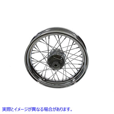 52-0168 16 インチ x 3.00 インチのリア スポーク ホイール 16 inch x 3.00 inch Rear Spoke Wheel 取寄せ Vツイン (検索用／