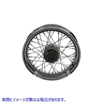 52-0177 16 インチ x 3.00 インチのリア スポーク ホイール 16 inch x 3.00 inch Rear Spoke Wheel 取寄せ Vツイン (検索用／