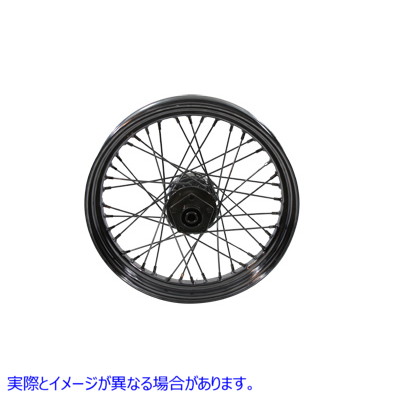 52-0198 18 インチ x 2.50 インチのリア スポーク ホイール 取寄せ Vツイン 18 inch x 2.50 inch Rear Spoke Wheel (検索用／